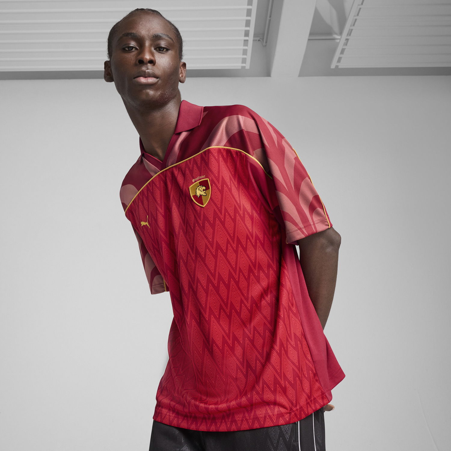 Polo tričko Puma PUMA x HARRY POTTER Relaxed Fit Football Jersey Červená | 630096_13, 0
