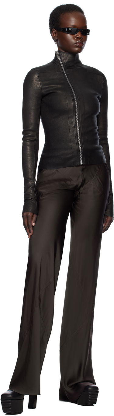 Sveter Rick Owens Rick Owens Hollywood Gary Leather Jacket Čierna | RP01E7701 LSV, 3
