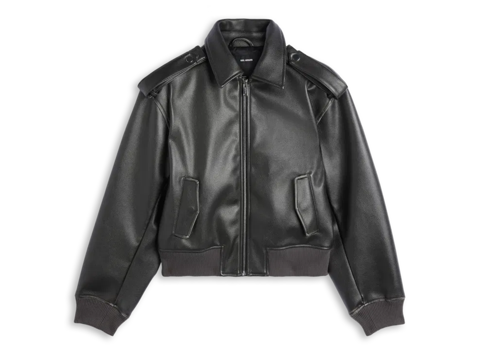 Bunda AXEL ARIGATO Leighton PU Bomber Jacket Čierna | A1505002, 0