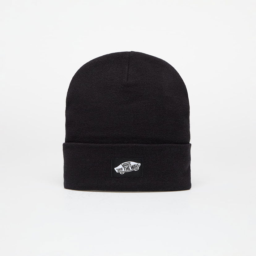 Klobúk Vans Hat Classic Tall Cuff Beanie Black Universal Čierna | VN000JTRBLK1