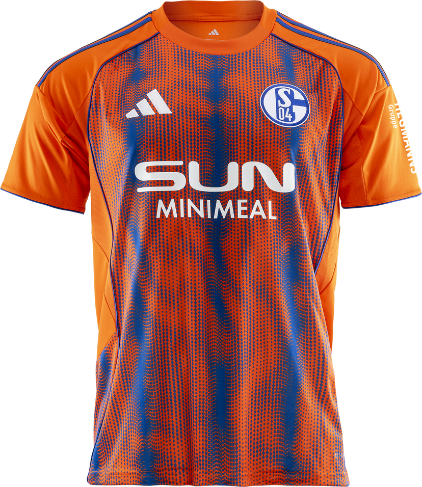 Dres adidas Originals Adidas FC Schalke 04 3rd Jersey 2025/26 Oranžová | 6s04jd7389
