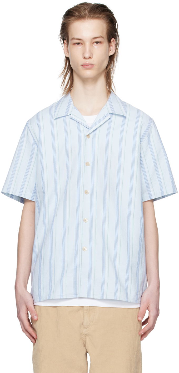 Košeľa Paul Smith PS Paul Smith Stripe Vacation Shirt Modrá | M2R-695U-M21996-41, 0