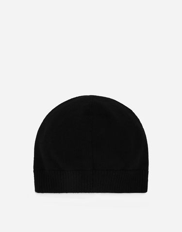 Kulicha Dolce & Gabbana Dolce & Gabbana Knit Logo Tag Beanie Čierna | LBKHA7JCVU9N0000, 1