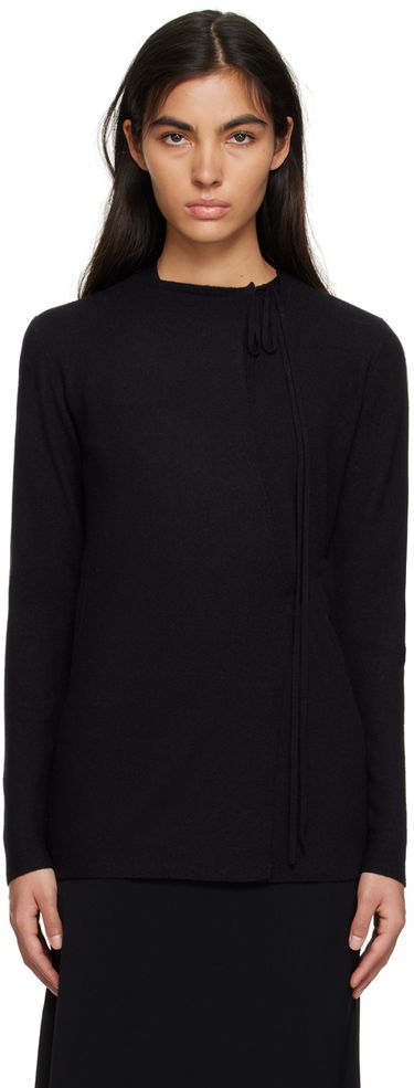 Sveter TOTEME TOTEME Wrap Cardigan Čierna | 232-5162-304, 0