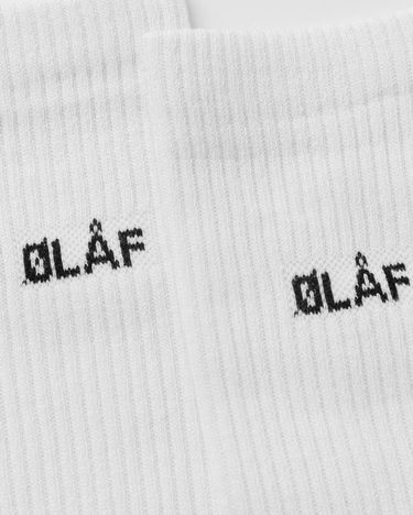 Ponožky ØLÅF MINI LOGO SOCKS Biela | 8720104746414, 2