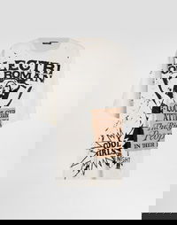 Dolce & Gabbana Oversized Printed Jersey T-Shirt