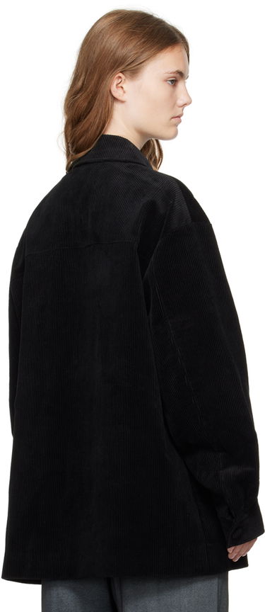 Bunda We11done We11done Four-Pocket Corduroy Jacket Čierna | WD-JP2-24-054-U-BK, 2