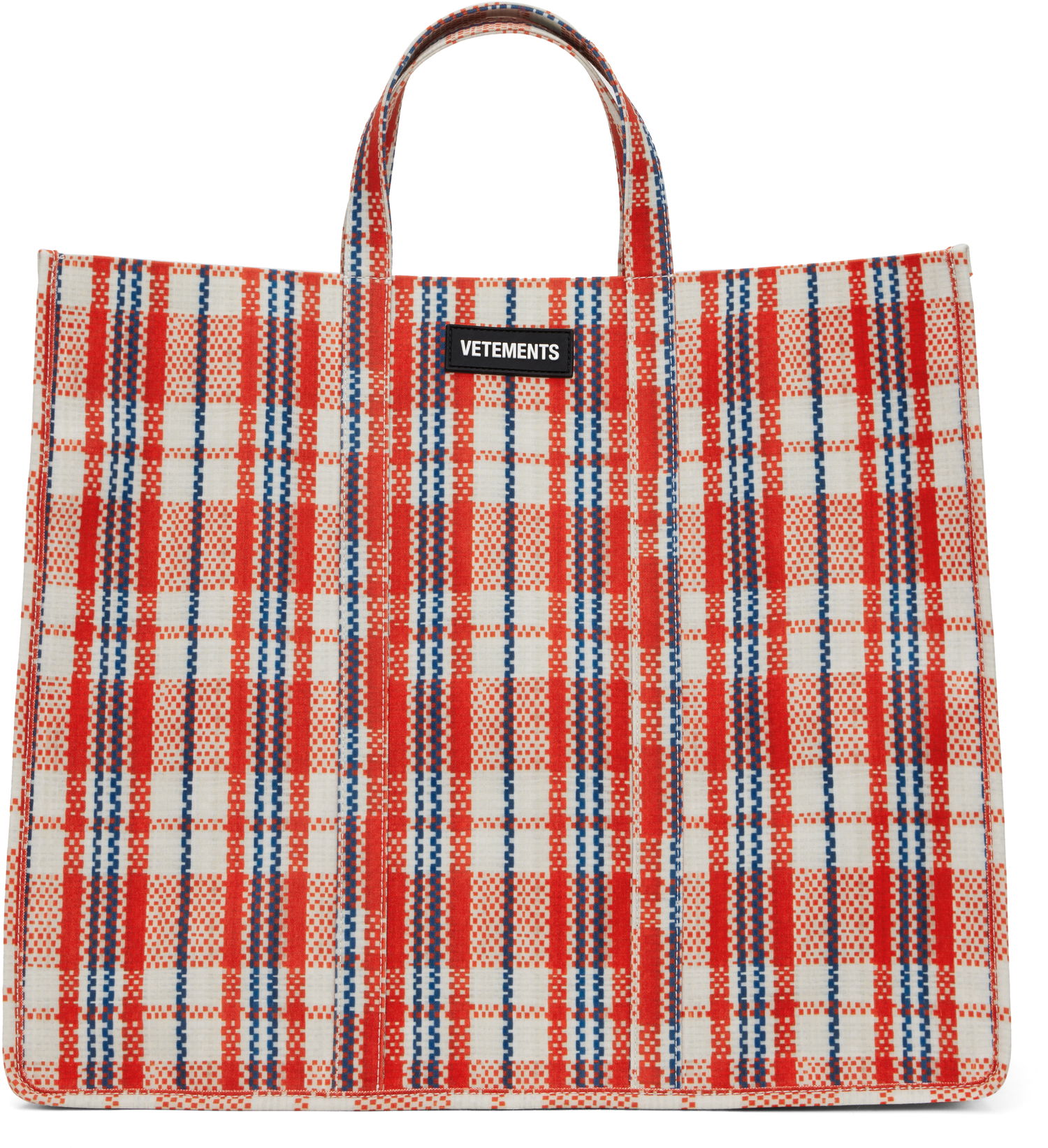 Tote bag VETEMENTS Shopper Tote Bag Červená | UA65BA130R, 0
