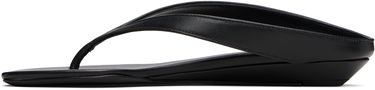Šaty Loulou de Saison Loulou de Saison Coda Nappa Leather Wedge Sandals Čierna | CODA, 2