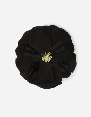 Spona Dolce & Gabbana Black Flower Brooch Čierna | GY008AGH869S8000, 0