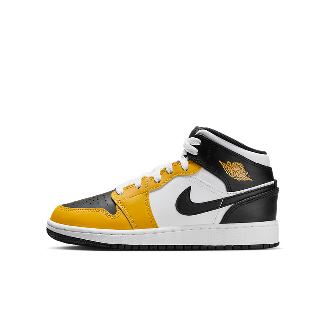 Air Jordan 1 Mid "Yellow Ochre" GS