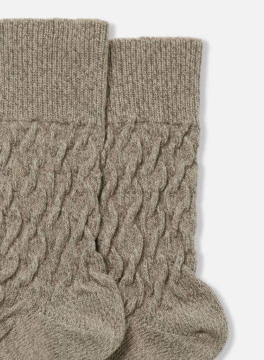 Ponožky AXEL ARIGATO Cable Mélange Socks Béžová | X3480002, 2