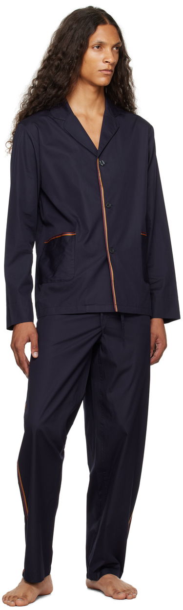 Pyžamo Paul Smith Paul Smith Artist Stripe Pajama Set Navy | M1A-2871P-A00944-49, 4