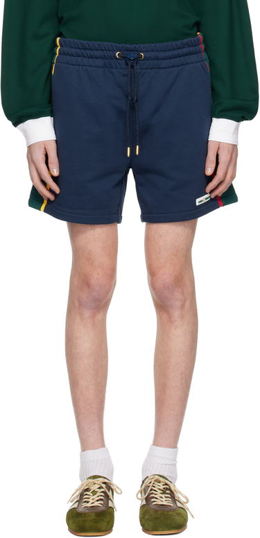 Šortky Casablanca Colourblock Shorts Navy | MPS25-JTR-240-01, 0