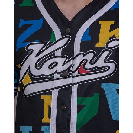 Dres Karl Kani Varsity Logo Baseball Shirt Rôznofarebný | KK6033421, 1