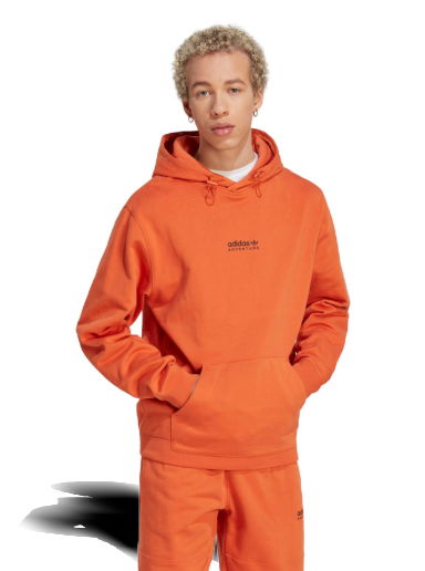 Mikina adidas Originals Adventure Hoodie Oranžová | IC5355