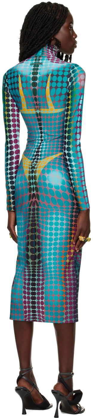 Šaty Jean Paul Gaultier Jean Paul Gaultier Dots Print Midi Dress Rôznofarebný | 22/09-F-RO026-J512, 2