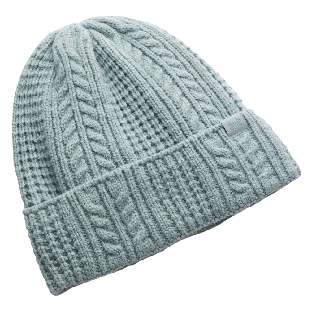 Kulicha Under Armour Halftime Cable Knit Beanie Modrá | 1386639-323, 1