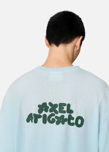 Tričko AXEL ARIGATO Bubble Reverse T-Shirt Modrá | A3861003, 6