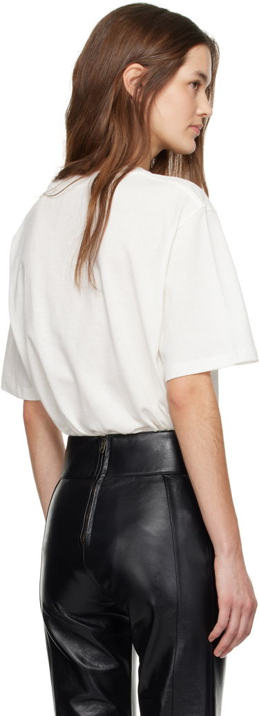 Tričko CHLOÉ Chloé Oversized Logo T-Shirt Biela | CH25SJH20191, 2