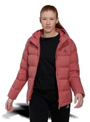 Prešívaná bunda adidas Originals Helionic Hooded Down Jacket Ružová | HG8745