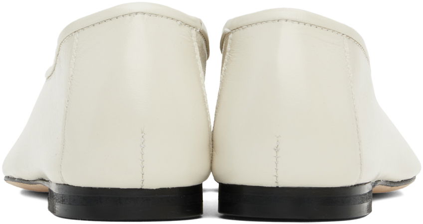 Tenisky a topánky BY FAR Prudence Creased Ballerina Flats Biela | MWFFC005LL002WH020PL, 1