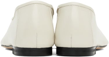 Tenisky a topánky BY FAR Prudence Creased Ballerina Flats Biela | MWFFC005LL002WH020PL, 1