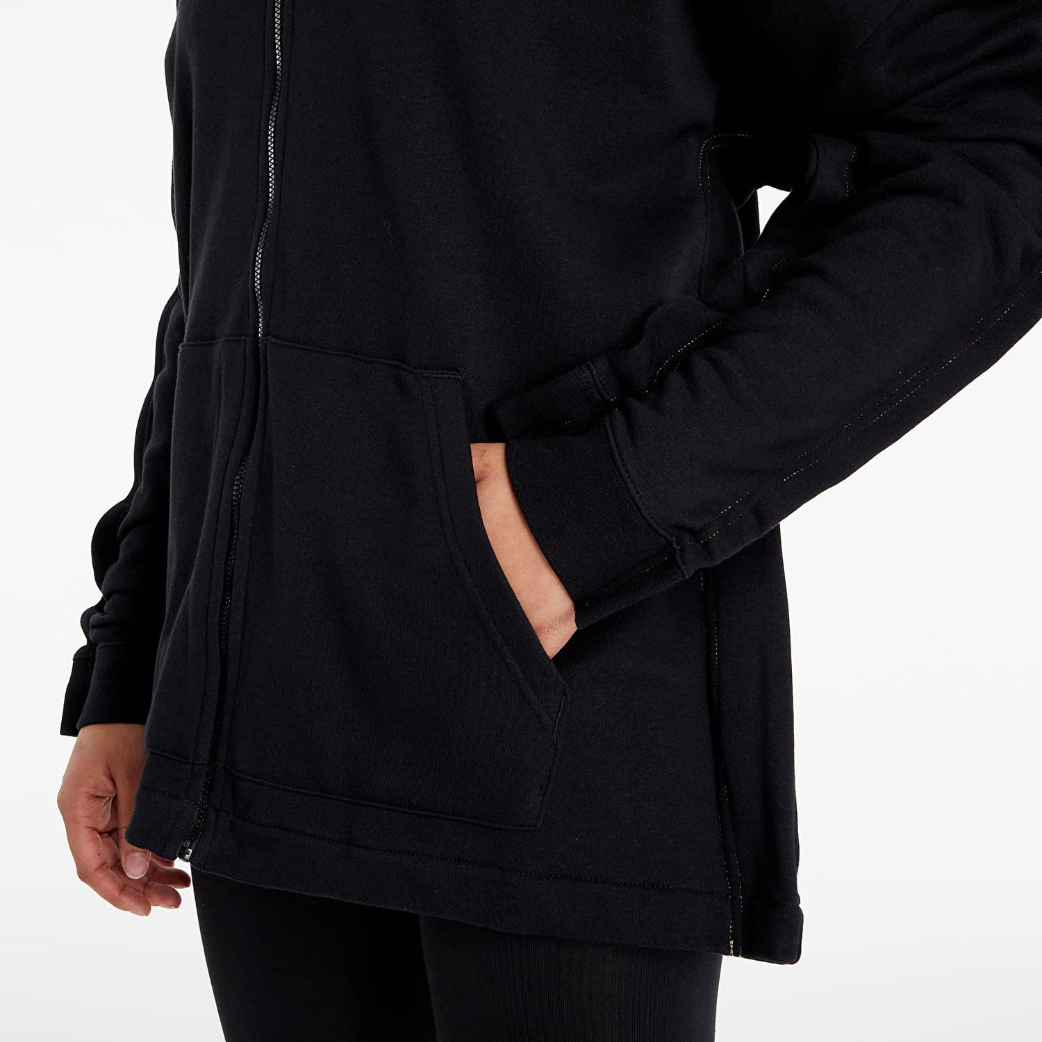 Mikina Nike Sportswear Full-Zip French Terry Hoodie Čierna | CZ8359-010, 1