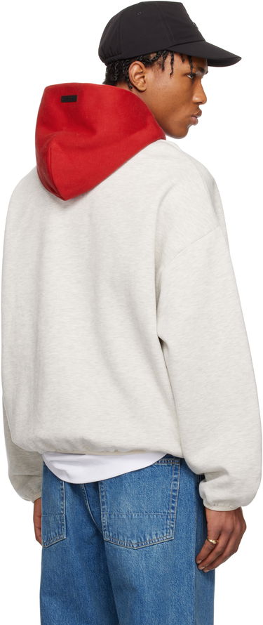Mikina Fear of God ESSENTIALS NBA Hawks Pullover Hoodie Šedá | 192AL246509F, 2
