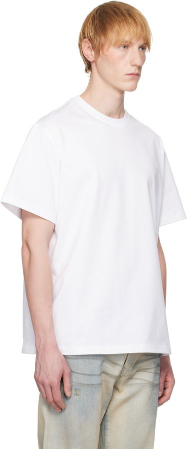 Tričko WOOYOUNGMI WOOYOUNGMI Palm Tree Graphic T-Shirt Biela | W251TS04, 1