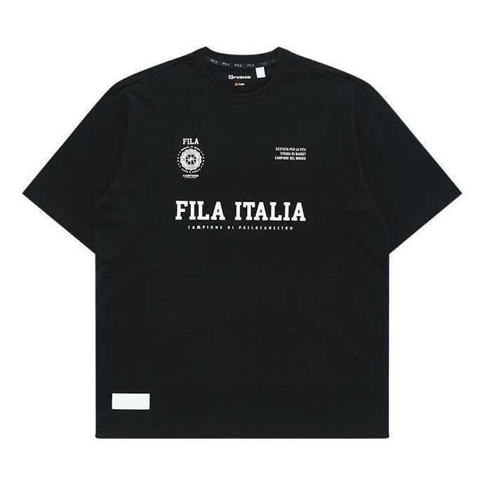 Tričko FILA Retro Time Graphic Tee Čierna | T11M325105F-BK, 0