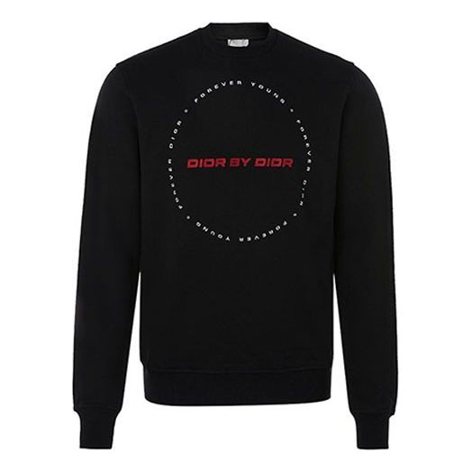 Sveter Dior Embroidered Long Sleeves Pullover Čierna | 333J666-W5864-980