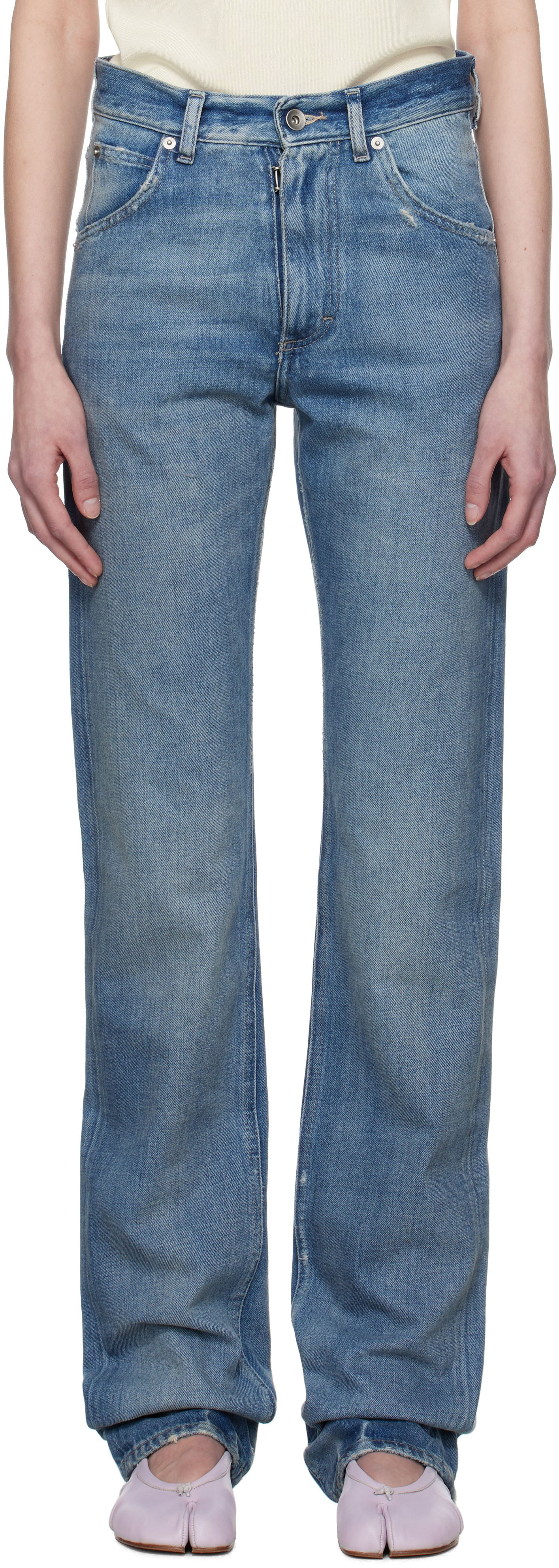 Džínsy Maison Margiela Maison Margiela 5 Pockets Jeans Modrá | S51LA0177 S30383, 0