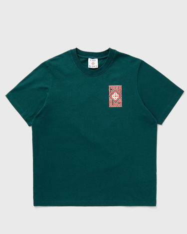 Tričko Casablanca Casablanca Gothic Stacked Logo Graphic T-Shirt Zelené | MS25-JTS-001-06, 0