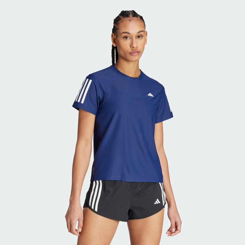 Tričko adidas Performance Performance Running T-Shirt Modrá | IN8302