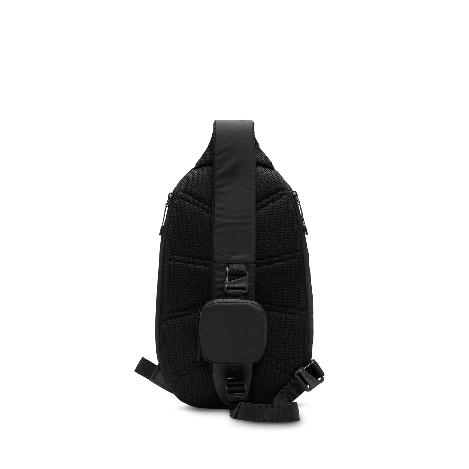 Taška cez rameno Nike Commute Sling Bag (9L) Nylon Čierna | FZ6132-011, 1