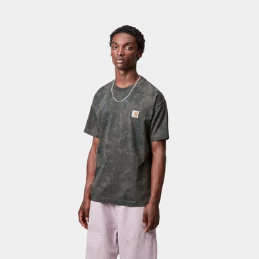 Tričko Carhartt WIP Carhartt WIP Camo Combi Short Sleeve T-Shirt Zelené | I035859_9, 0