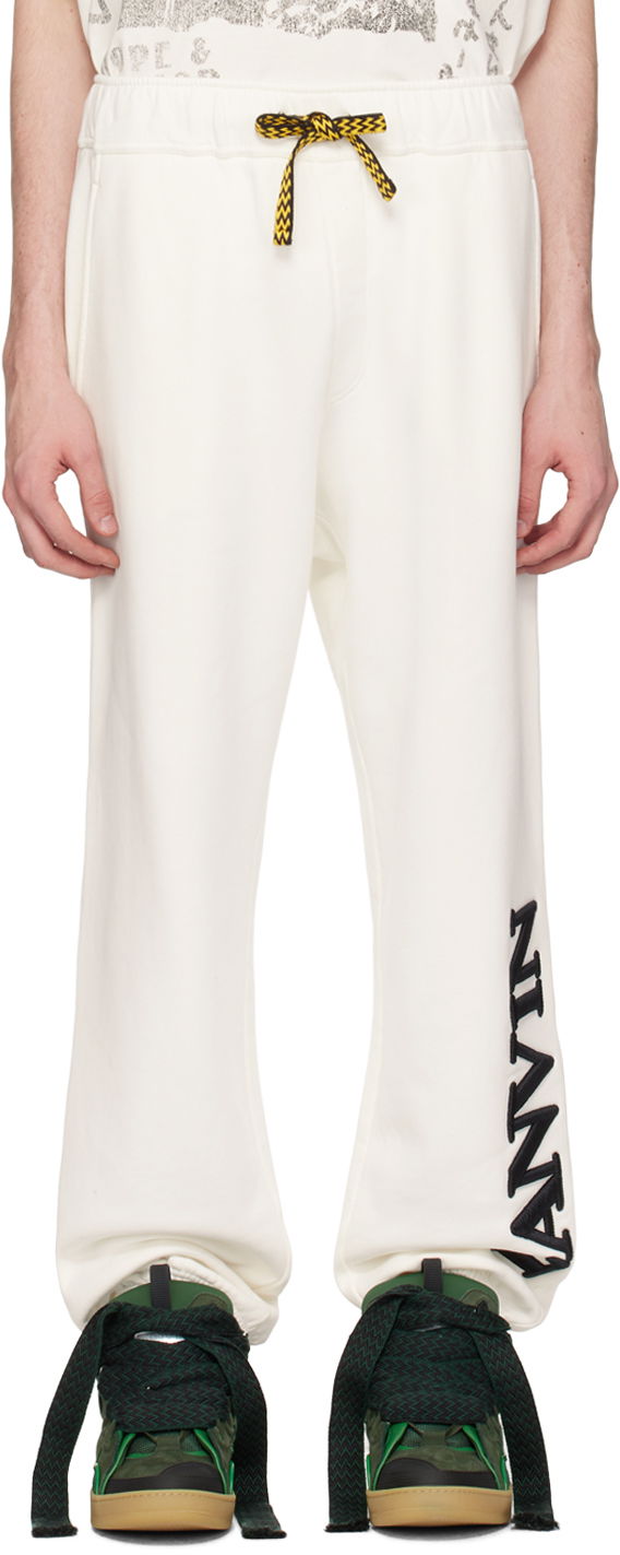 Tepláky LANVIN Future Edition Sweatpants Biela | RU-TR0060-J115-P24, 0