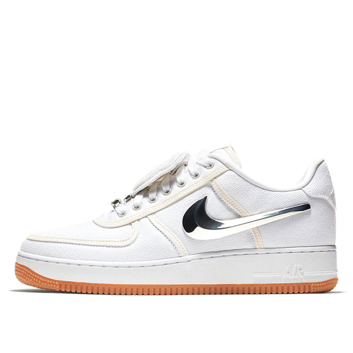 Tenisky a topánky Nike Travis Scott x Air Force 1 "Travis Scott" Biela | AQ4211-100, 1