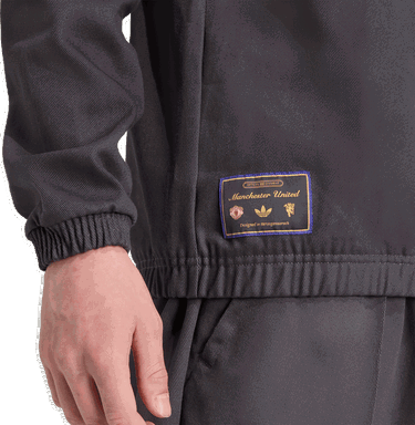 Bunda adidas Performance Manchester United Terrace Icons Track Top Šedá | JX6788, 2