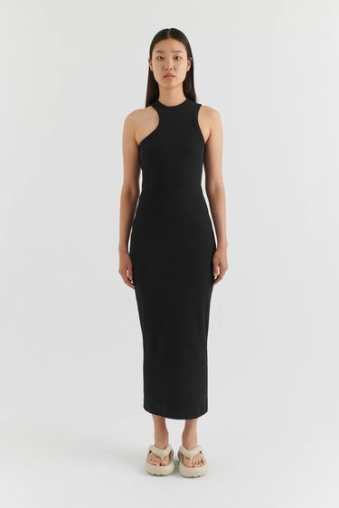 Šaty AXEL ARIGATO Scoop Asymmetric Dress Čierna | A2087002, 2