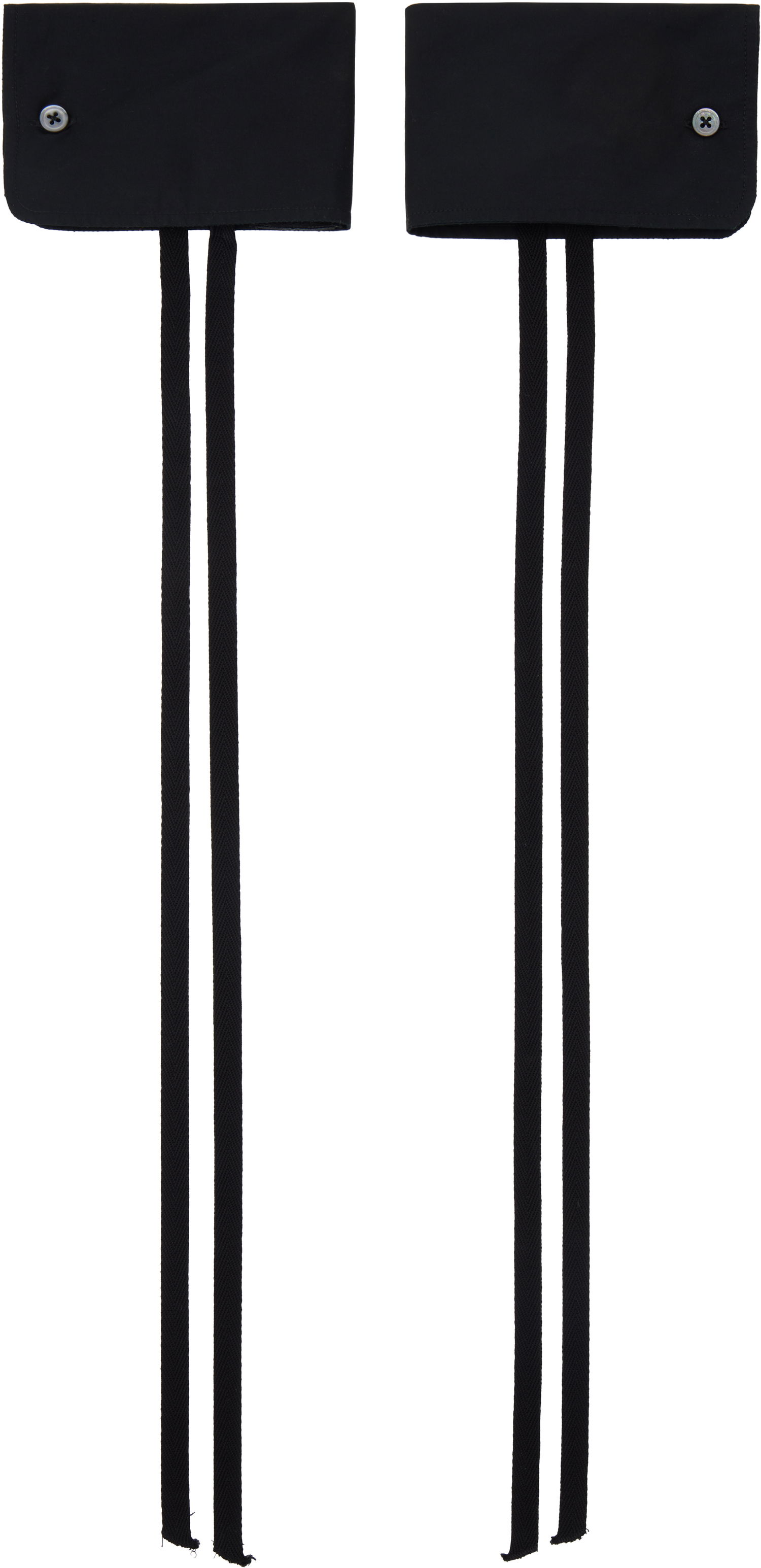 Košeľa Ann Demeulemeester Ann Demeulemeester Paal Shirt Cuff Bracelets Čierna | 2510-W-ACC71-FA555-099, 0