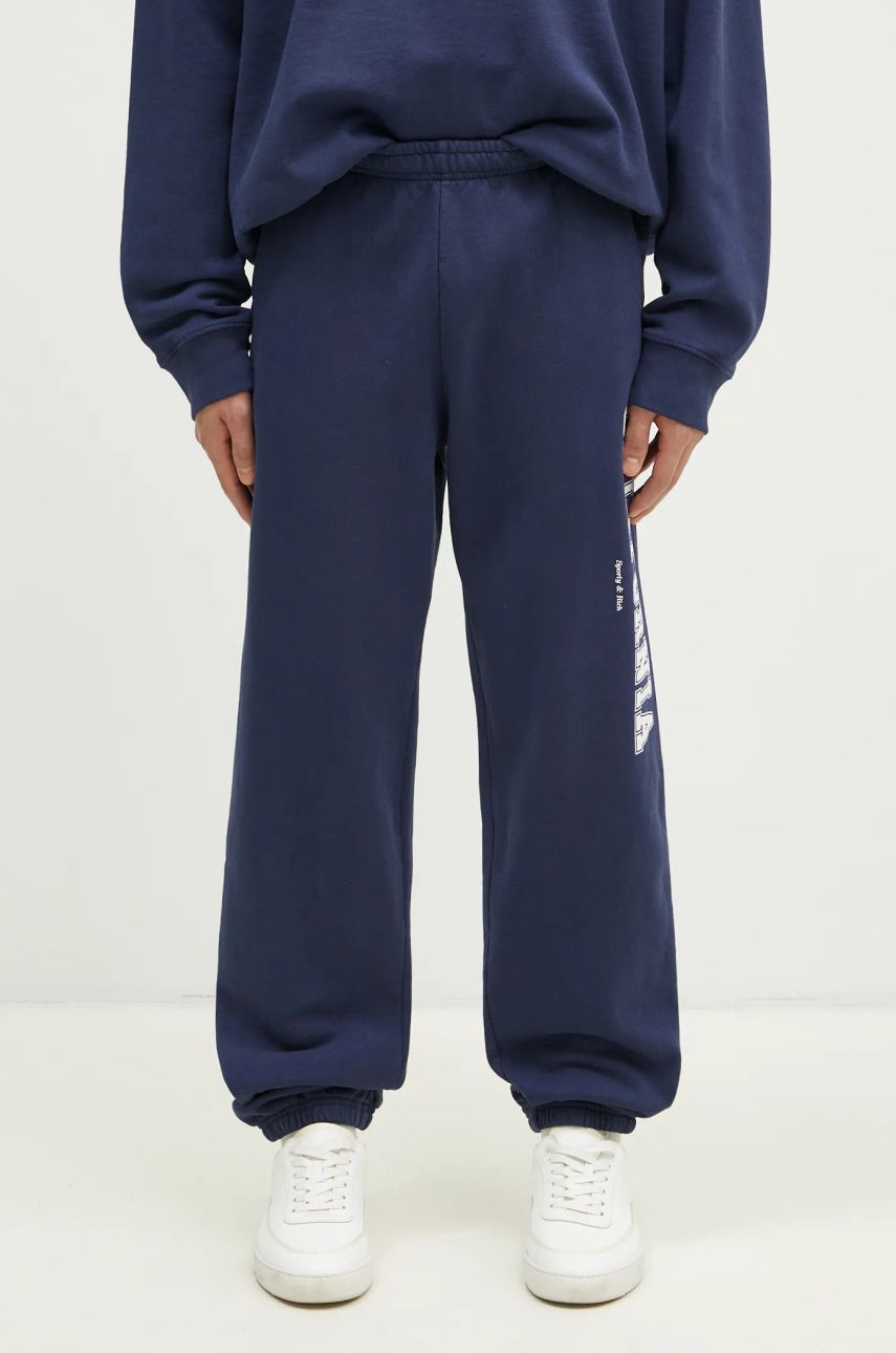 Tepláky Sporty & Rich Sporty & Rich California Printed Sweatpants Modrá | PA036516501BL32, 0