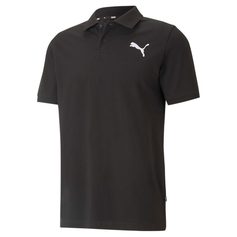 Polo tričko Puma Logo Polo Shirt Čierna | 586674-51