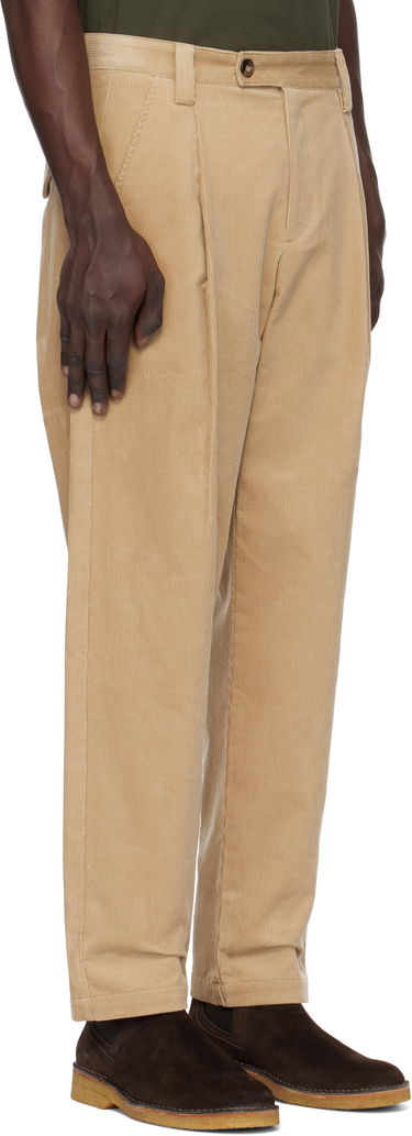 Nohavice A.P.C. Renato Corduroy Pants Béžová | COHHO-H08428, 1