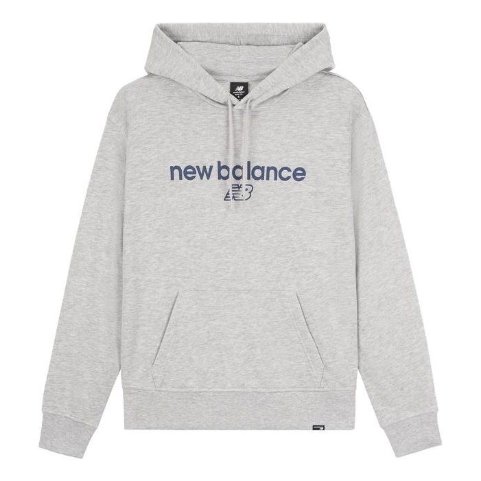 Mikina New Balance Seasonal Sport Hoodie Šedá | MT33526-AG