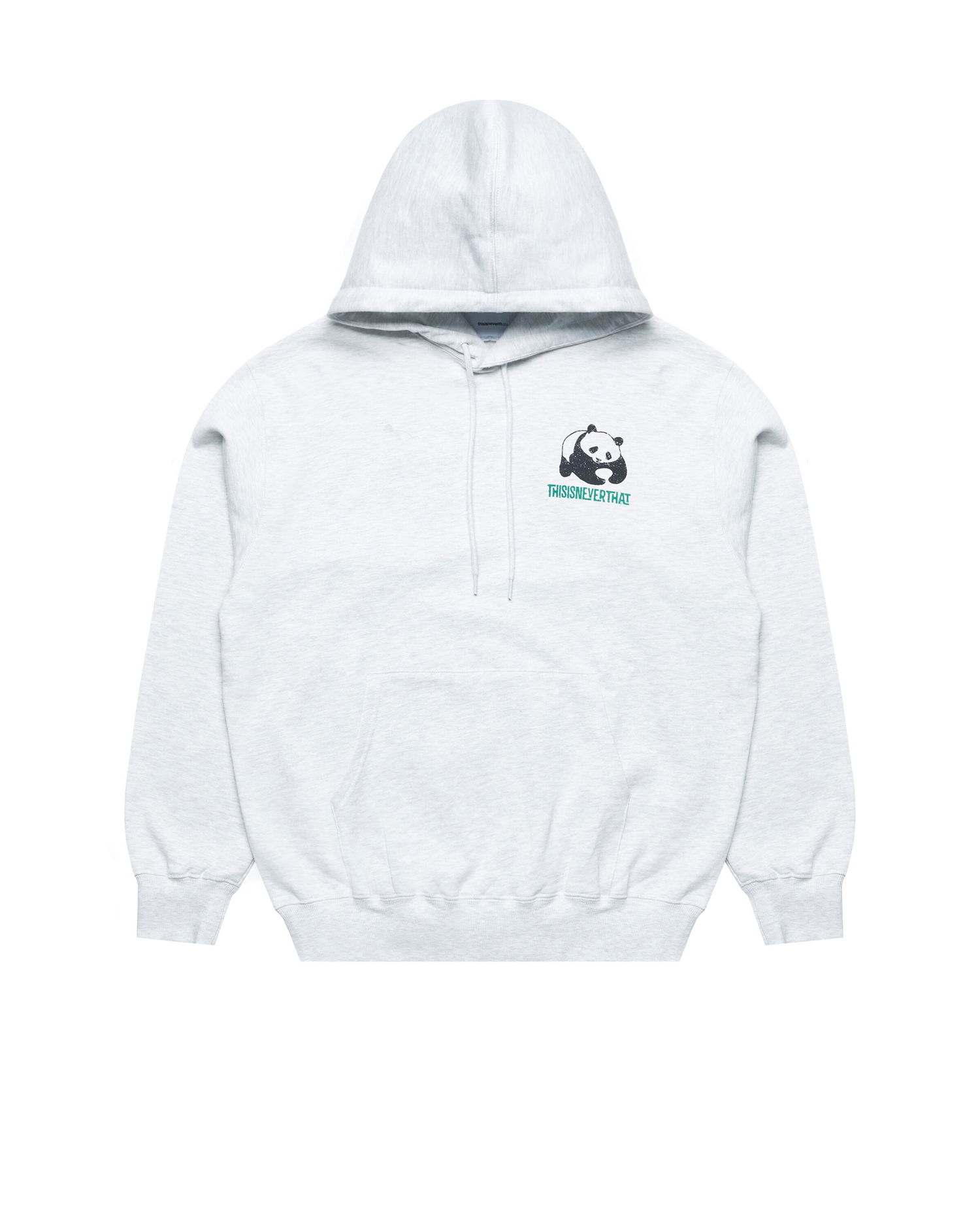 Mikina thisisneverthat Panda Graphic Print Hoodie Šedá | TN243TSWHO04-OAT, 0