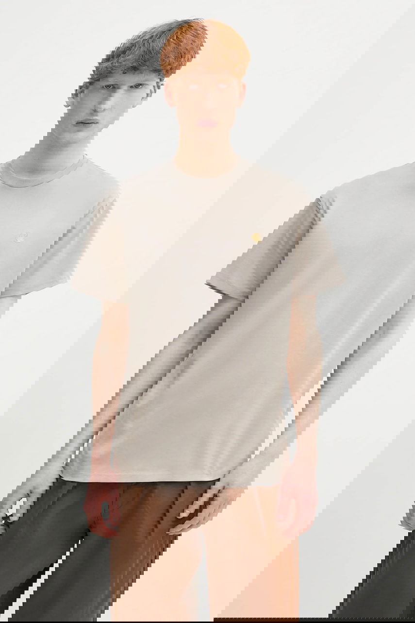 Tričko Carhartt WIP S/S Chase T-Shirt Béžová | I026391.2Q6XX, 0