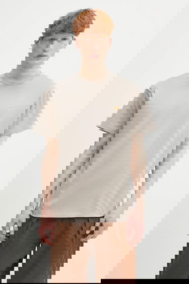 Tričko Carhartt WIP S/S Chase T-Shirt Béžová | I026391.2Q6XX, 0