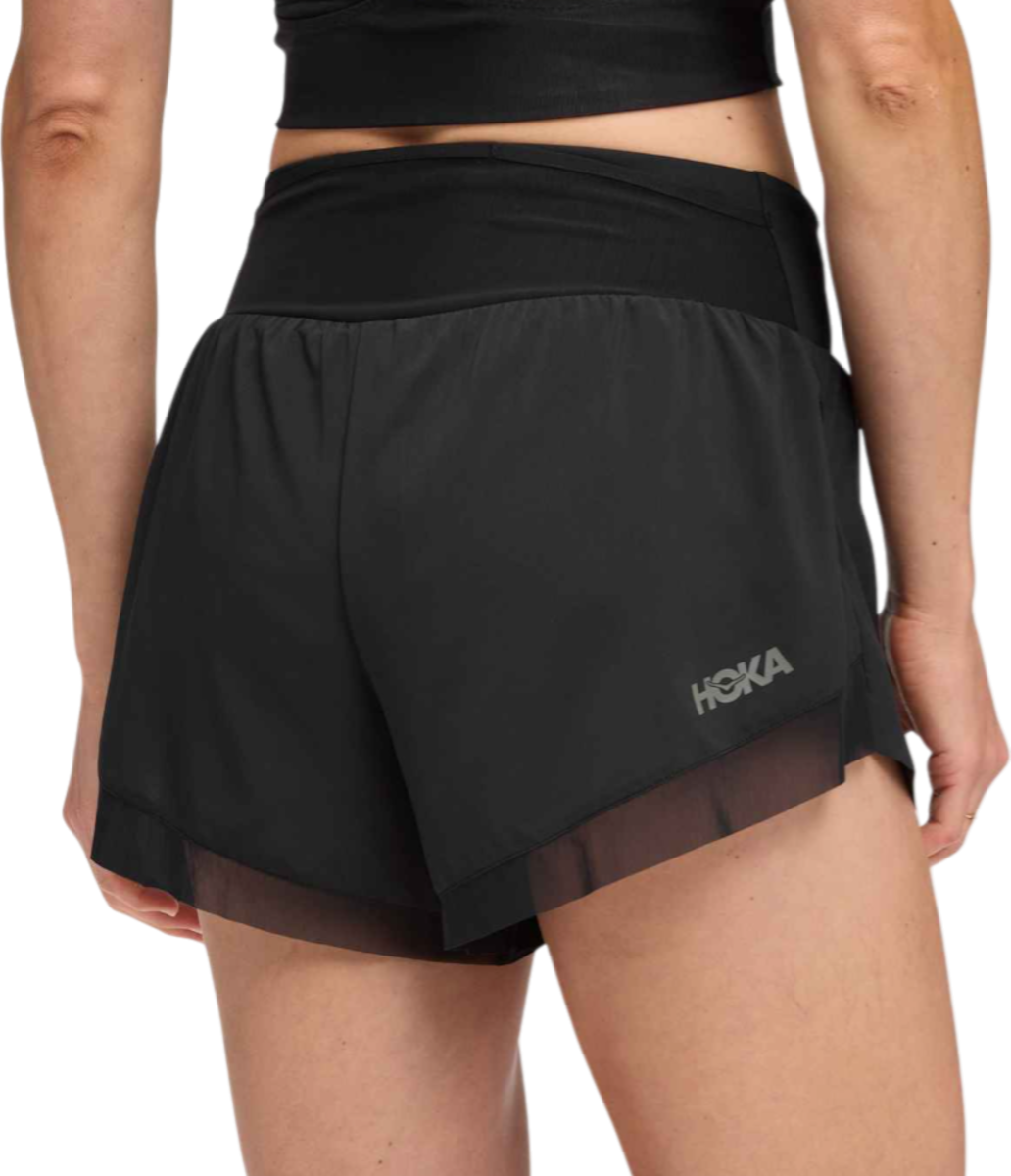 Šortky Hoka One One Hoka Glide 4" Shorts Čierna | 1176974-blk, 1